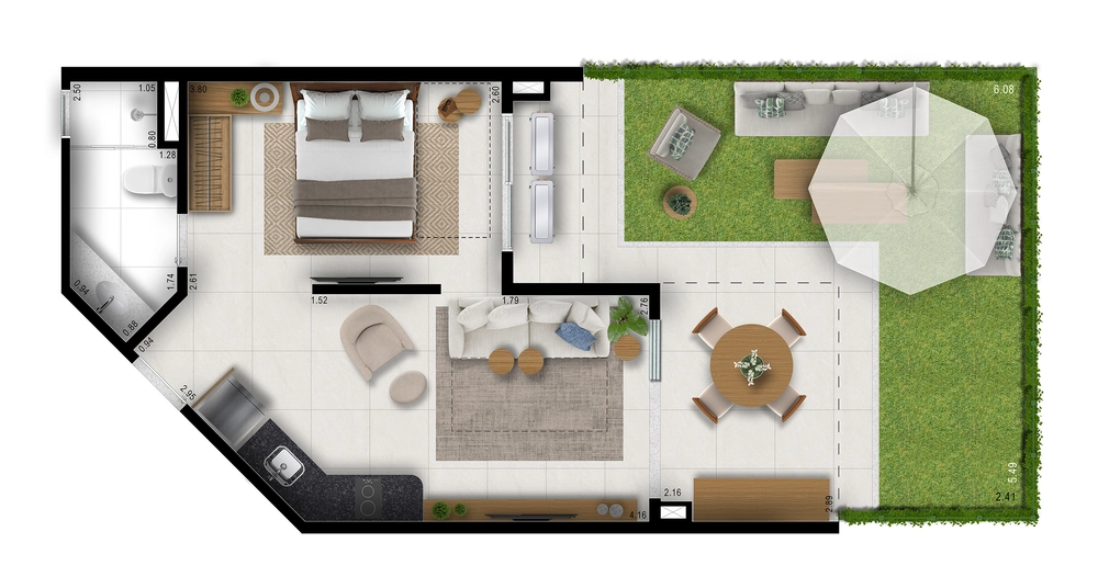 Planta - Beach Class Cumbuco