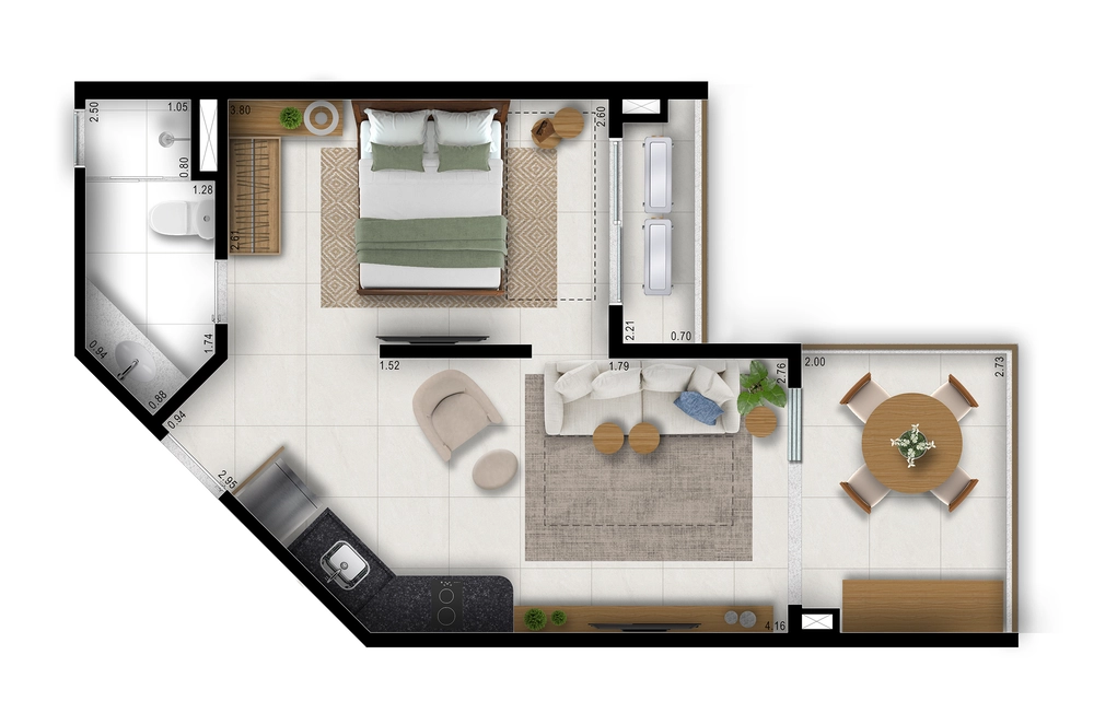 Planta - Beach Class Cumbuco