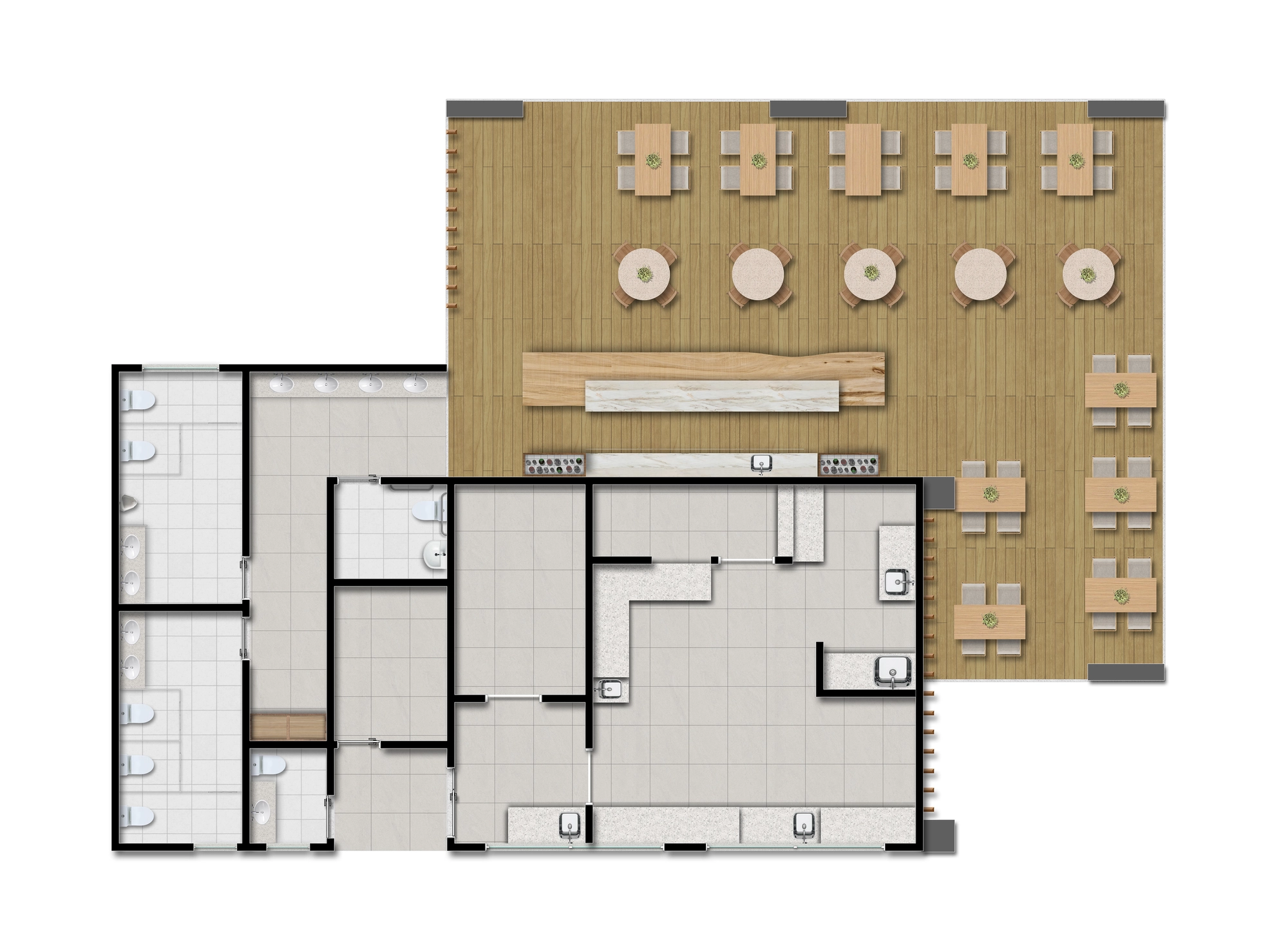 Planta - Beach Class Cumbuco